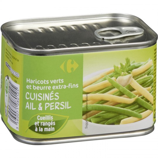 HARICOTS VERTS CUISINÉS