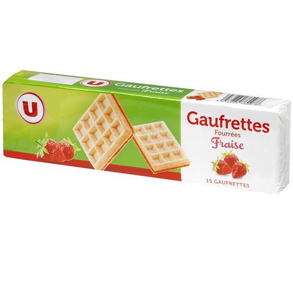 GAUFRETTES FRAISE