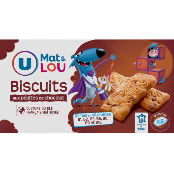 BISCUITS PEPITES CHOCOLAT