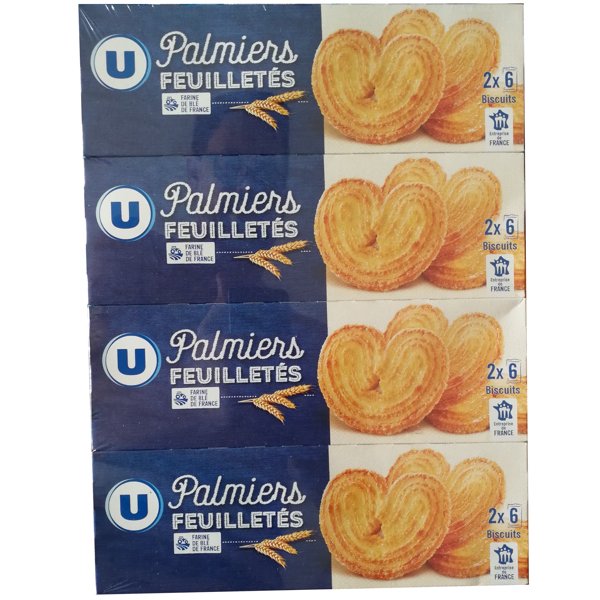 PALMIERS FEUILLETÉS