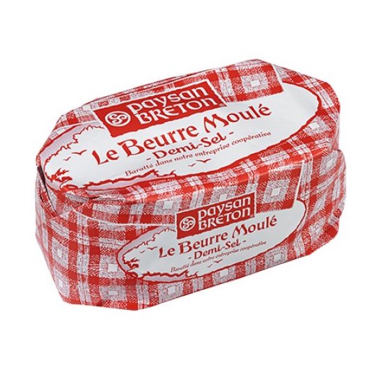 LE BEURRE MOULÉ DEMI-SEL