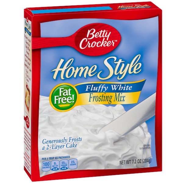 FLUTTY WHITE FROSTING MIX