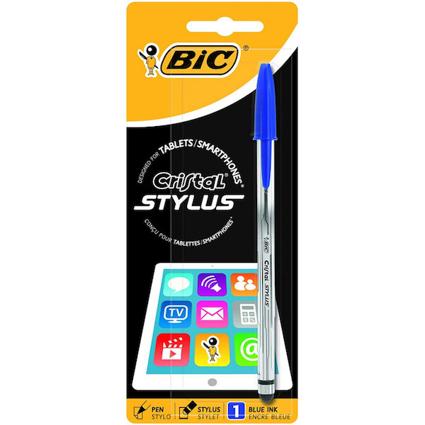 CRISTAL STYLUS BLEU