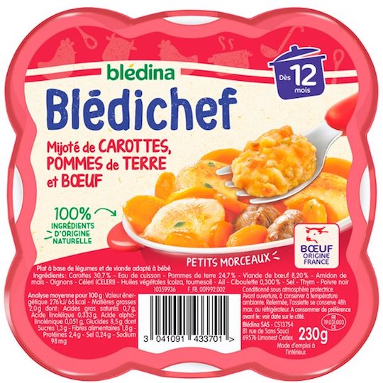 BLÉDICHEF CAROTTES BOEUF