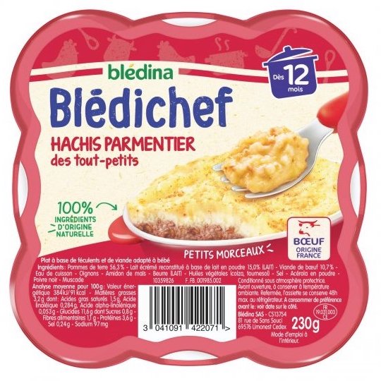 BLÉDICHEF HACHIS PARMENTIER