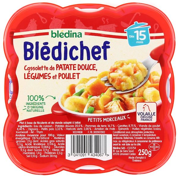 BLÉDICHEF PATATE POULET