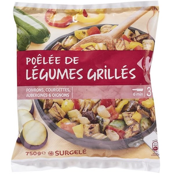 POELÉE LEGUMES GRILLÉES