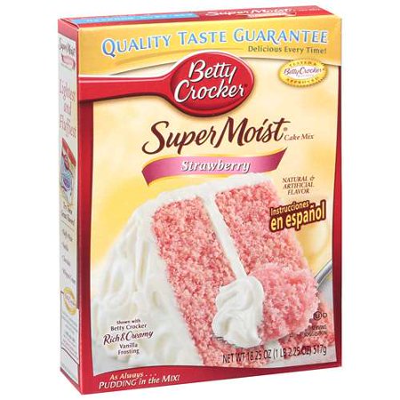 STRAWBERRY CAKE MIX