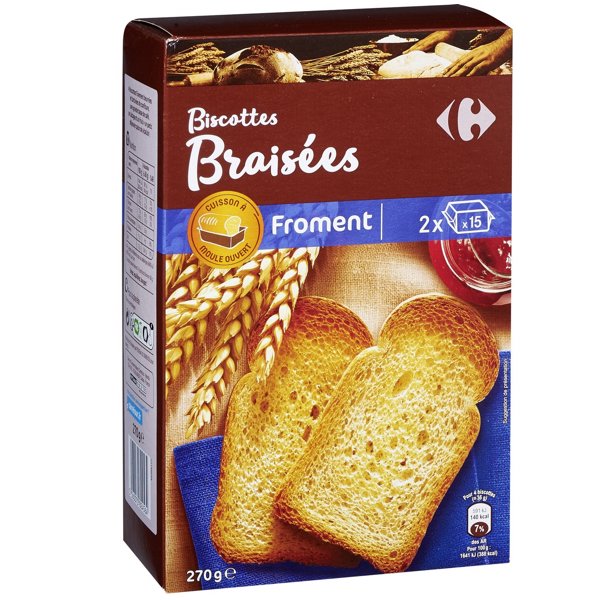 BISCOTTES FROMENT