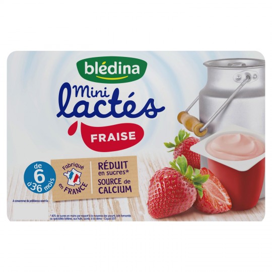 MINI LACTÉS FRAISE