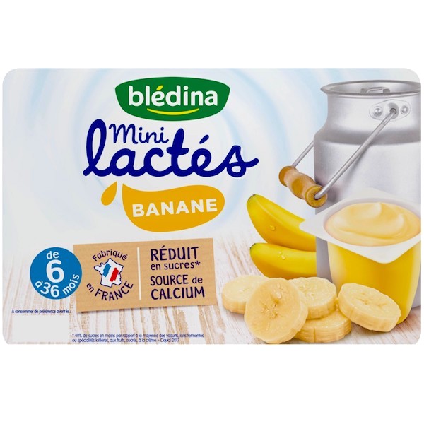 MINI LACTÉS BANANE