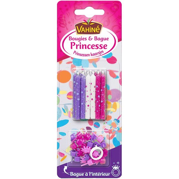 BOUGIES BAGUE PRINCESSE