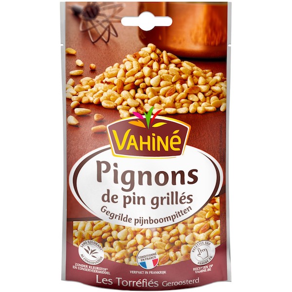 PIGNONS DE PIN GRILLÉS