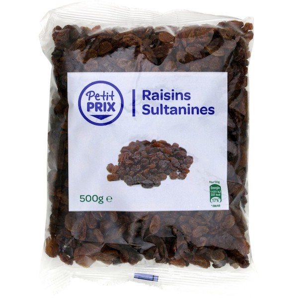 RAISINS SULTANINES