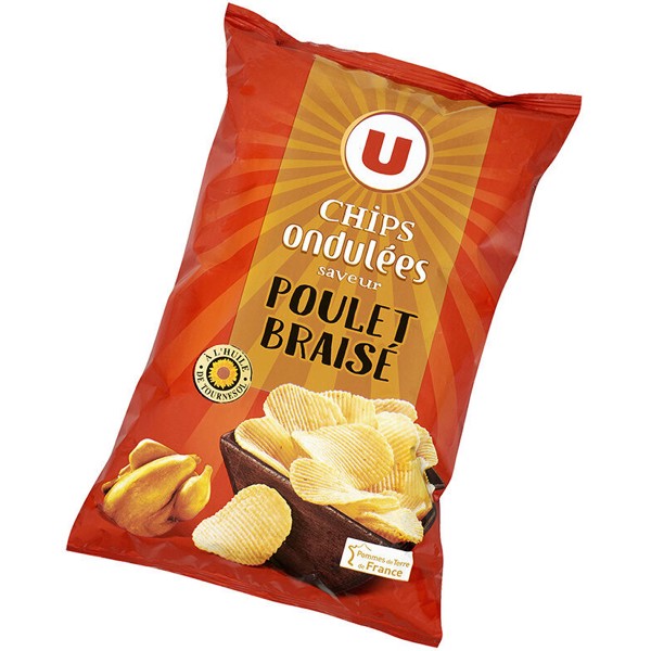 CHIPS POULET BRAISÉ