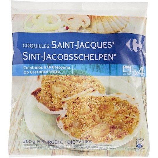 COQUILLES SAINT JACQUES