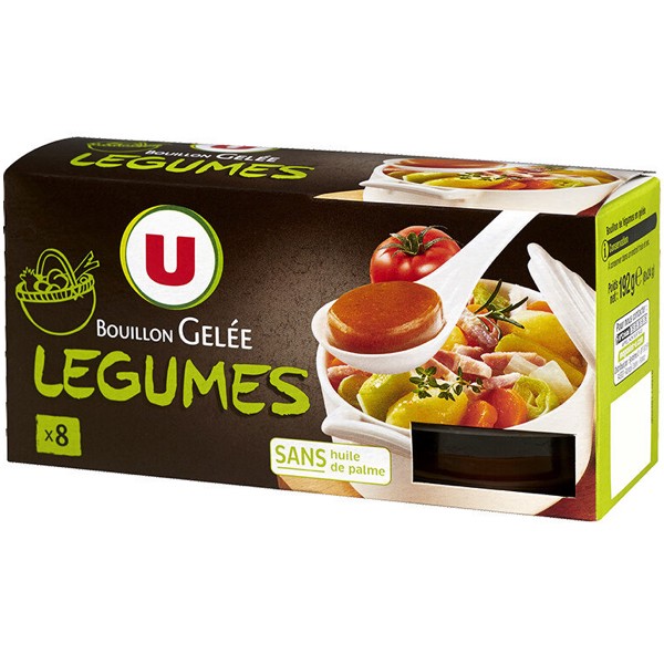 BOUILLON GELÉE LEGUMES