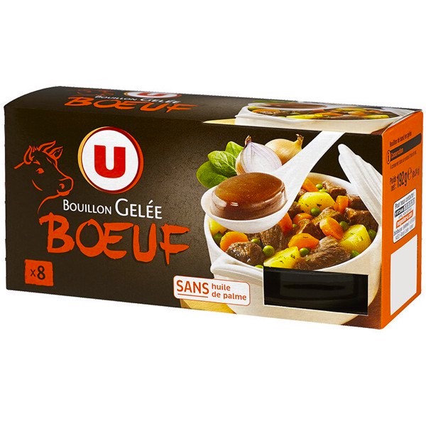 BOUILLON GELÉE BOEUF