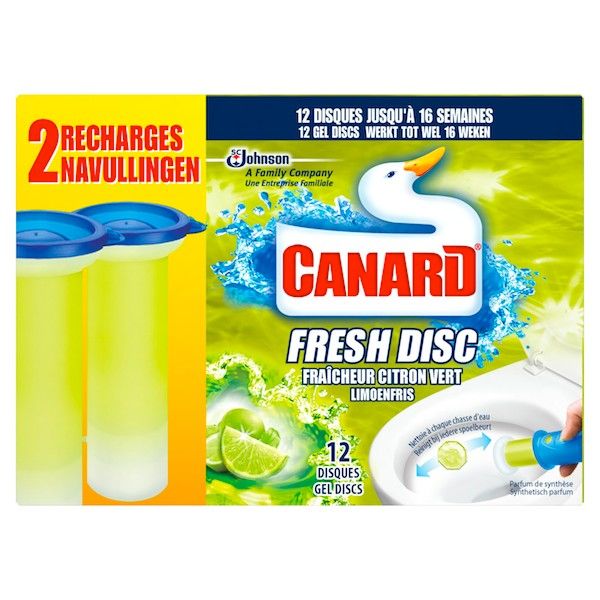 Canard Fresh discs citron vert