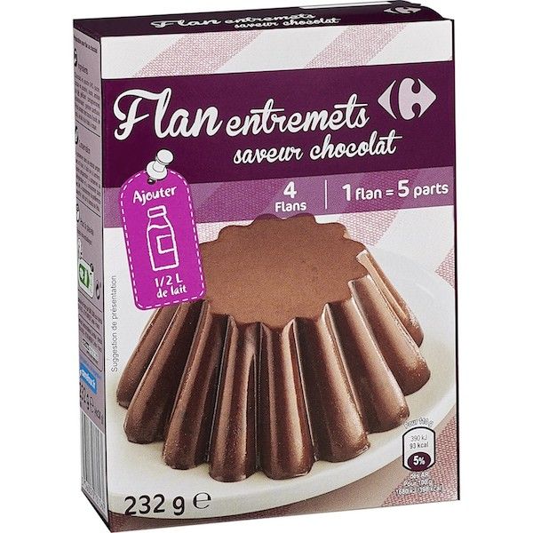 FLAN CHOCOLAT