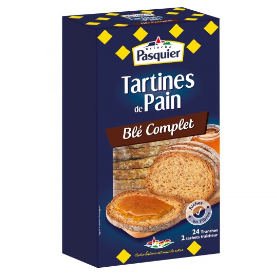 TARTINES BLÉ COMPLET