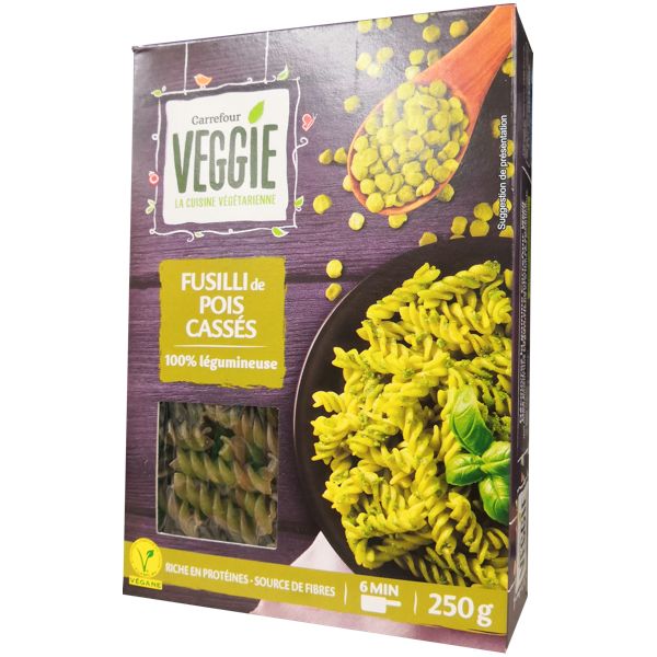 FUSILLI POIS CASSÉS