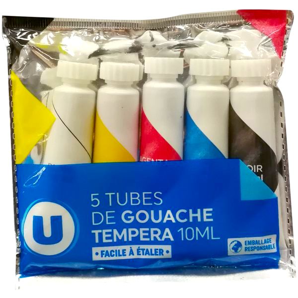 TUBES GOUACHE