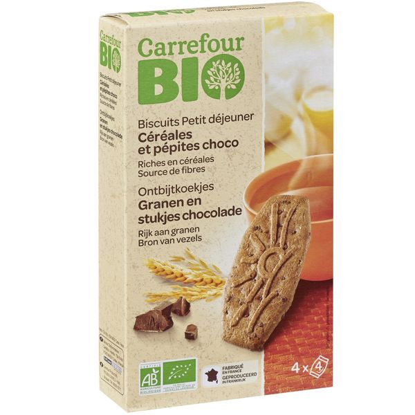 BISCUITS CEREALES CHOCO