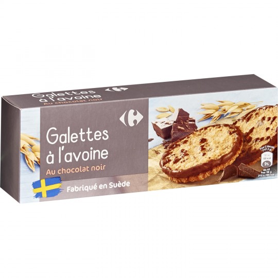 GALETTES AVOINE CHOCOLAT