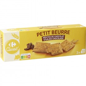 PETIT BEURRE PEPITES CHOCO