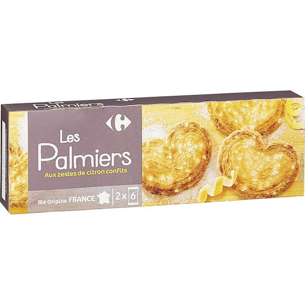 PALMIERS CITRON CONFIT