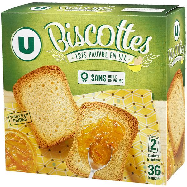 BISCOTTE PAUVRE EN SEL