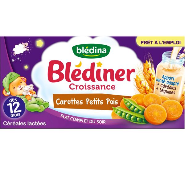 BLÉDINER CAROTTE PETITS POIS