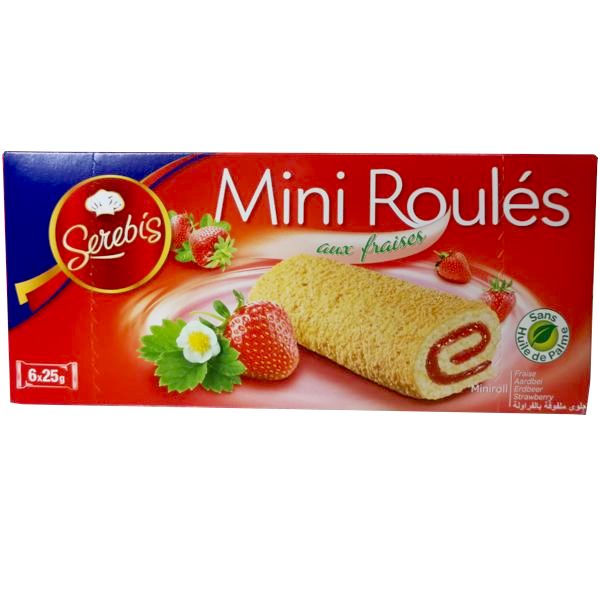 MINI ROULÉS FRAISE