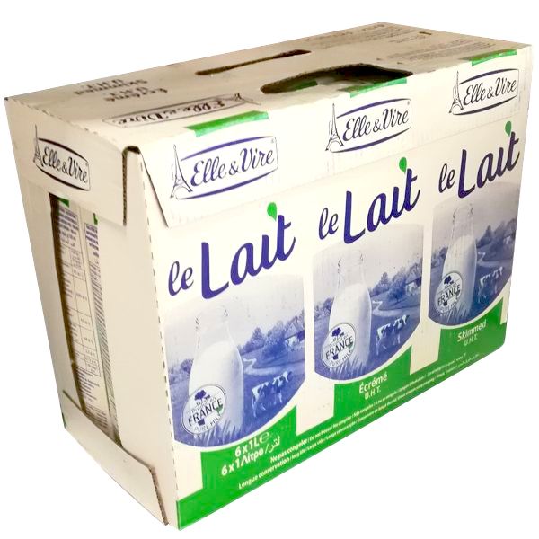 LAIT ÉCRÉMÉ x6