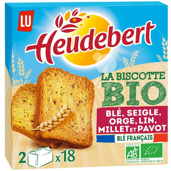 BISCOTTE BLÉ SEIGLE ORGE LIN MILLET PAVOT