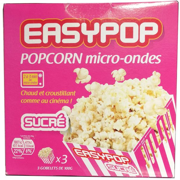 POPCORN SUCRÉ