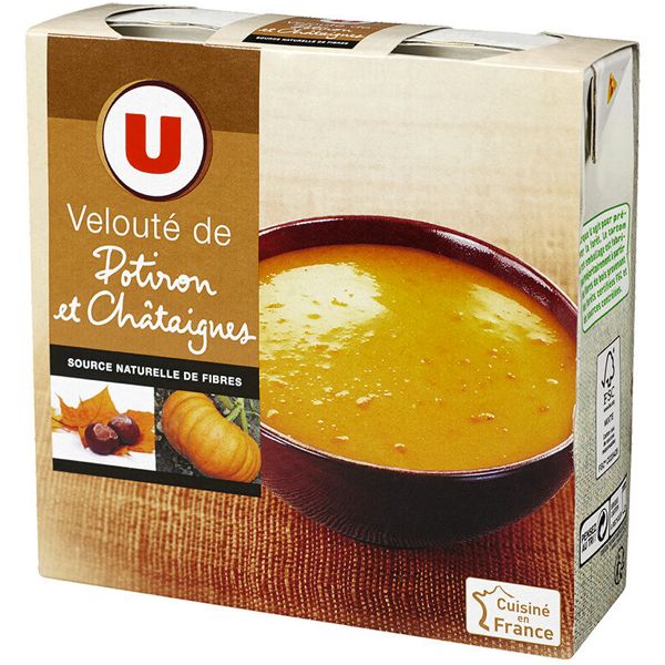 VELOUTÉ POTIRON CHATAIGNES