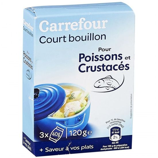 COURT BOUILLON POISSONS