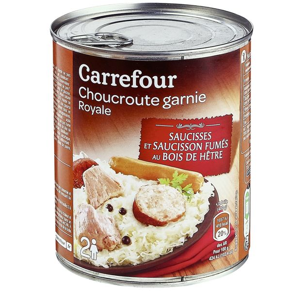 CHOUCROUTE GARNIE ROYALE