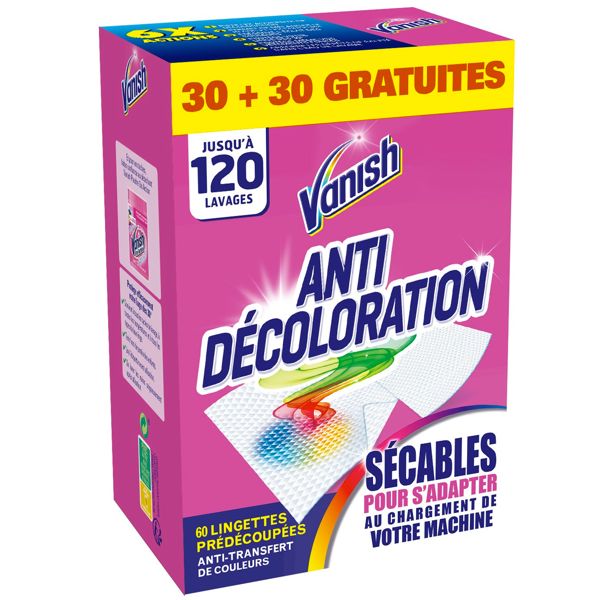 LINGETTES ANTI DECOLORATION