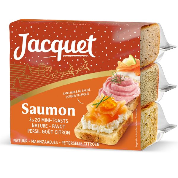 MINI TOAST SAUMON