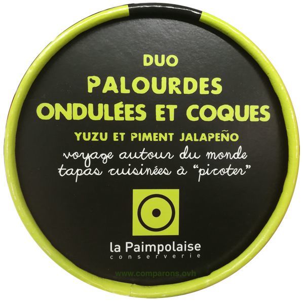 PALOURDES ONDULÉES COQUES