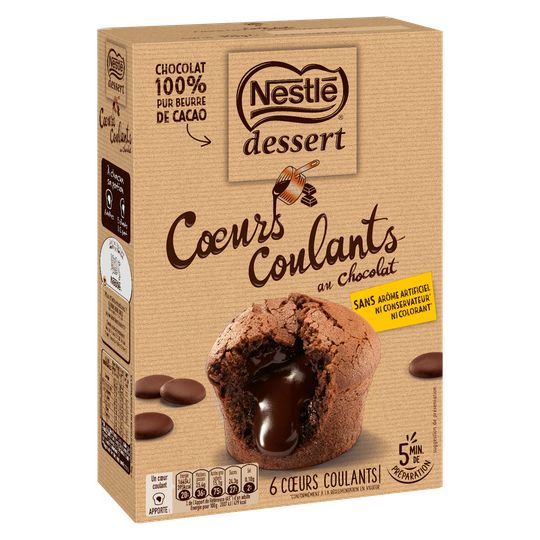 COEURS COULANTS CHOCOLAT