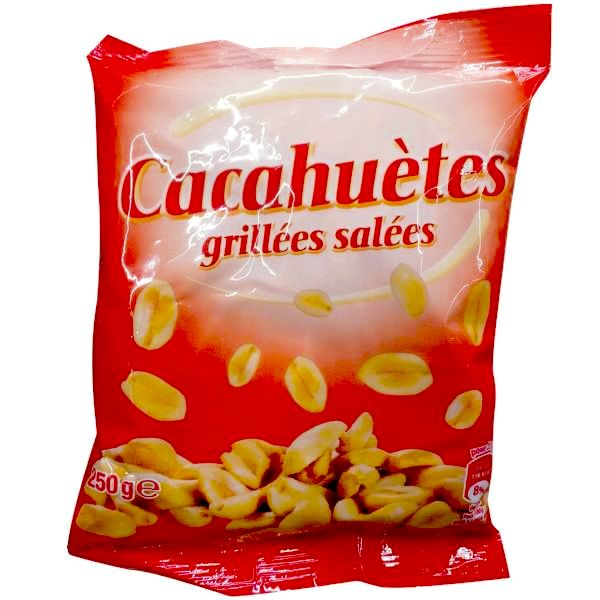 CACAHUETES GRILLÉES SALÉES