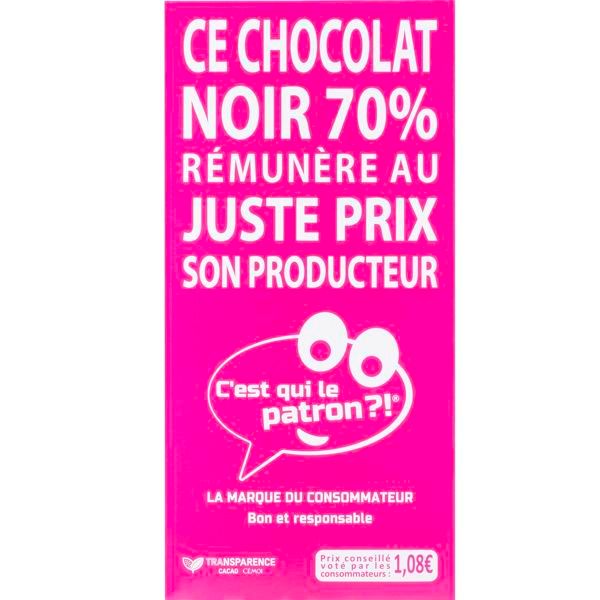 CHOCOLAT NOIR 70%