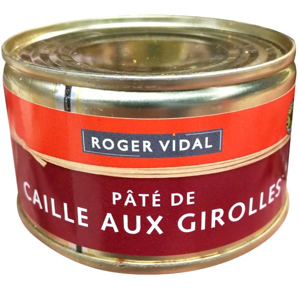 PATÉ CAILLE GIROLLES