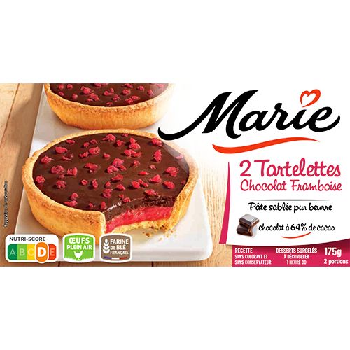 TARTELETTES CHOCOLAT FRAMBOISE