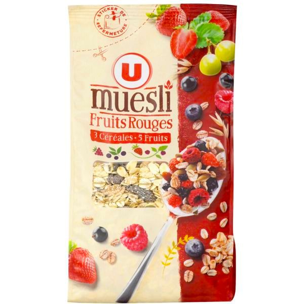 MUESLI FRUITS ROUGES