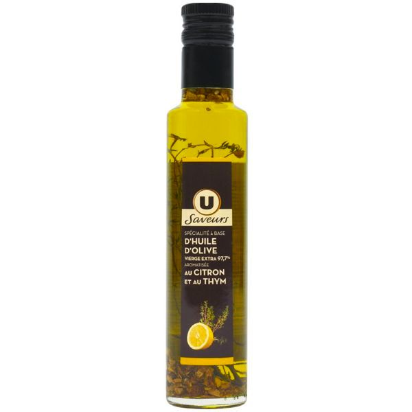 HUILE D'OLIVE CITRON THYM